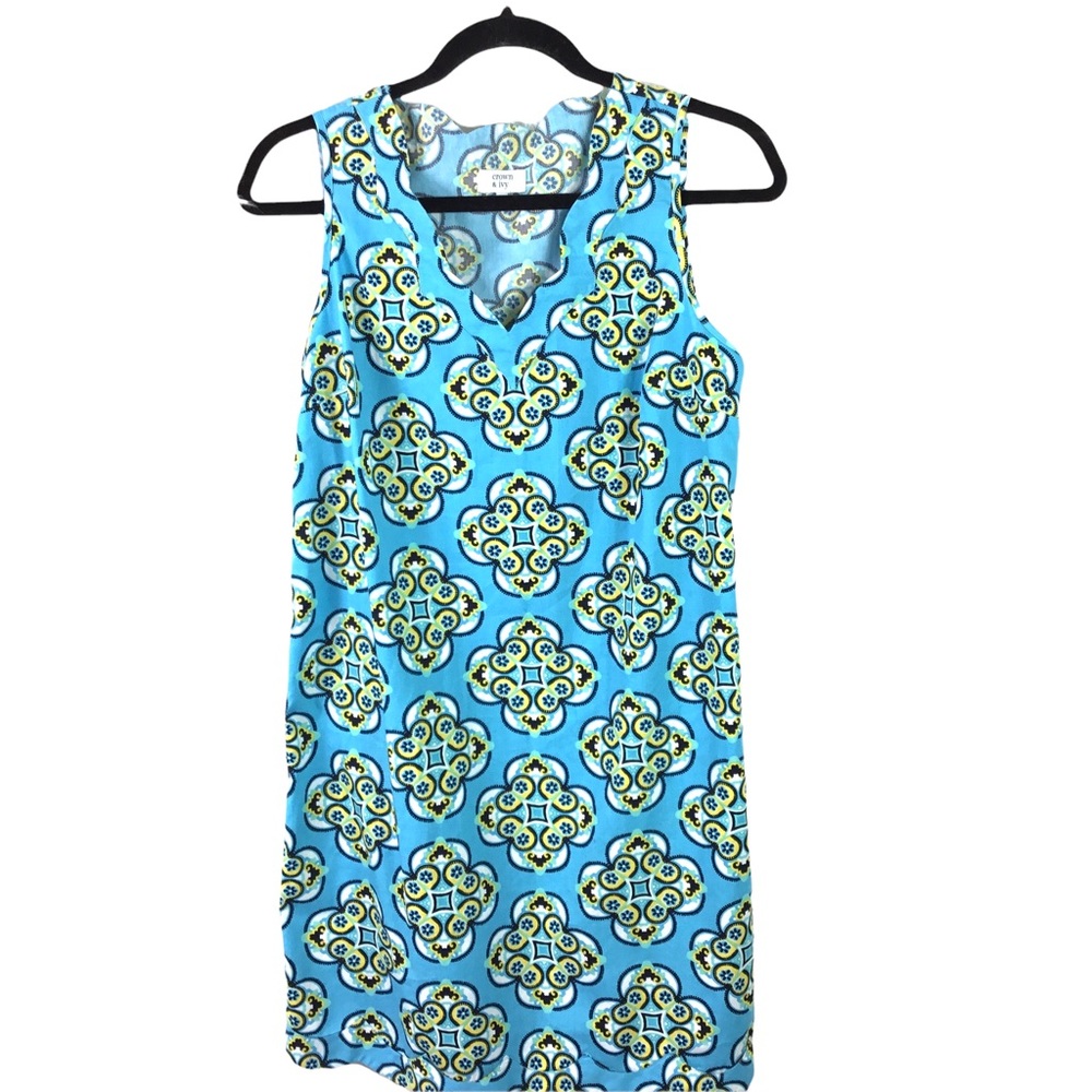 Women’s Crown & Ivy Sundress Size 6 SUMMER BEACH COTTON SLEEVELESS